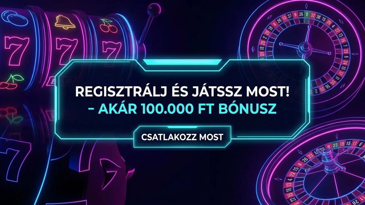 Regisztráció bónusszal