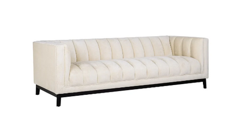 Richmond Interiors Couch Beaudy (white chenille)