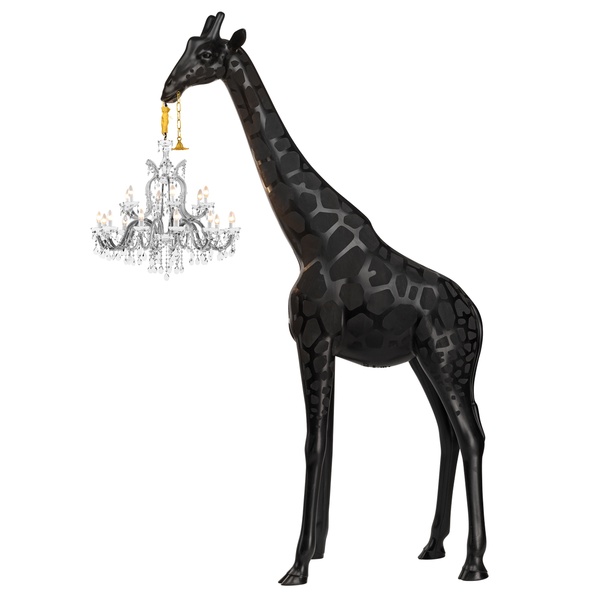 Qeeboo Stehlampe Giraffe in love XL Indoor 4 Meter