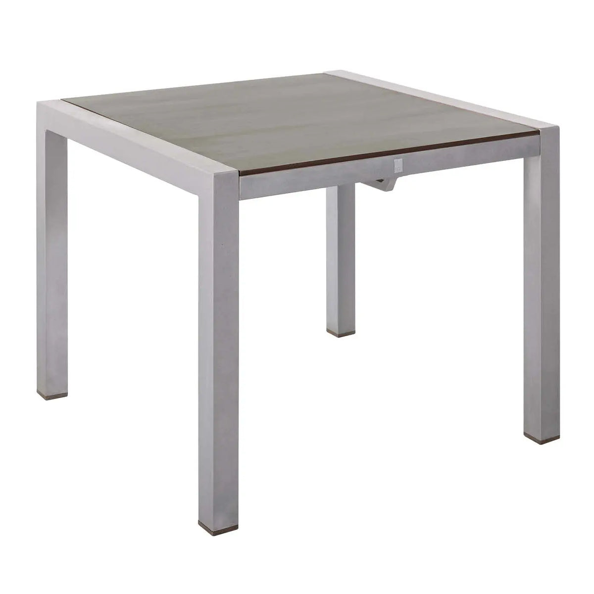 Tisch Kennedy / Tischplatte Stone Grey 90 x 90 - bm raumkonzept