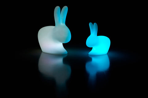 Qeeboo Rabbit Chair & Lamp LED