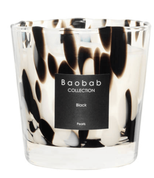 Baobab Duftkerze Black Pearls - bm raumkonzept