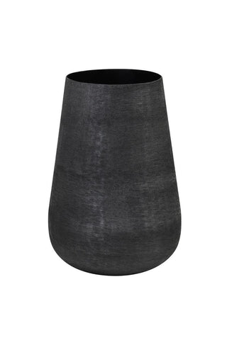 Light & Living Vase GIVRON matt schwarz - bm raumkonzept