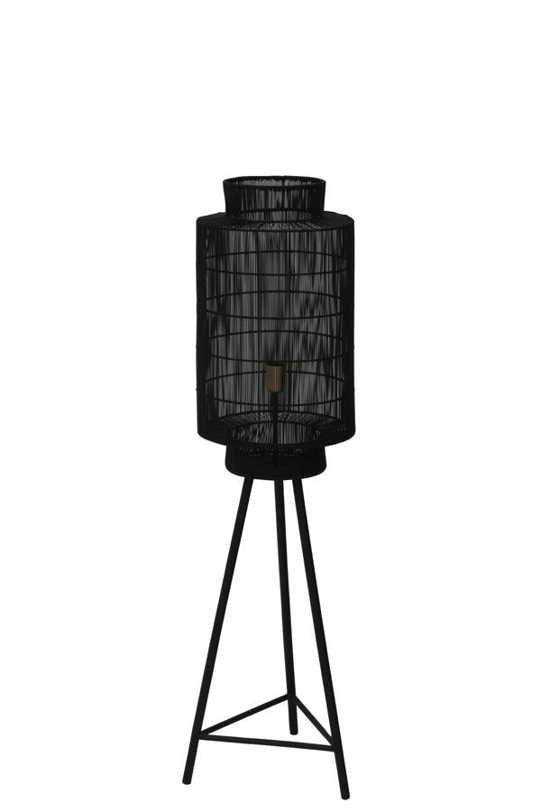 Light & Living Stehlampe Lampe GRUARO matt schwarz-antik bronze - bm raumkonzept