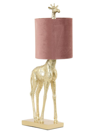 Light & Living Tischlampe Lampe Giraffe Gold - bm raumkonzept