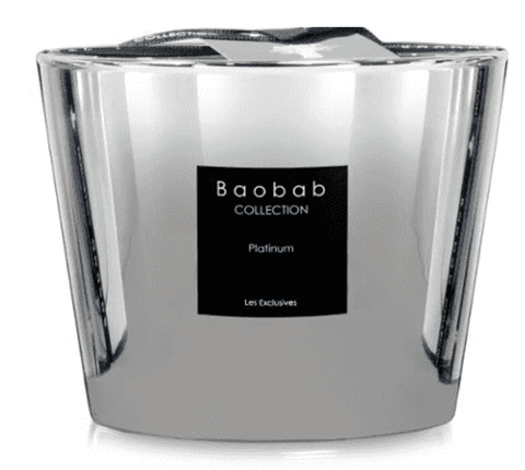 Baobab Duftkerze Platinum - bm raumkonzept