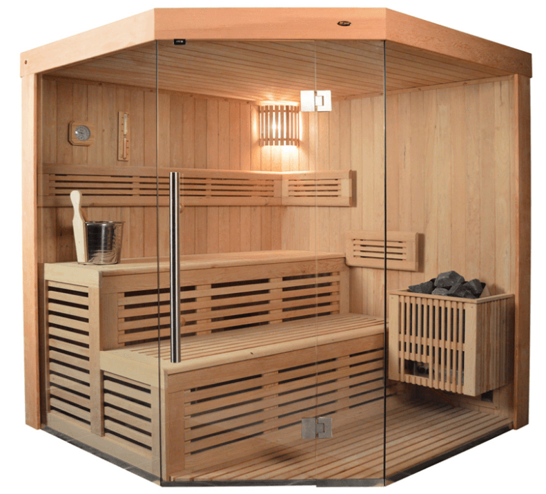 Sauna TS 4013, 180x180cm - bm raumkonzept