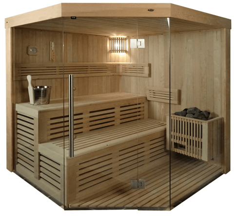 Sauna TS 4013, 180x180cm - bm raumkonzept