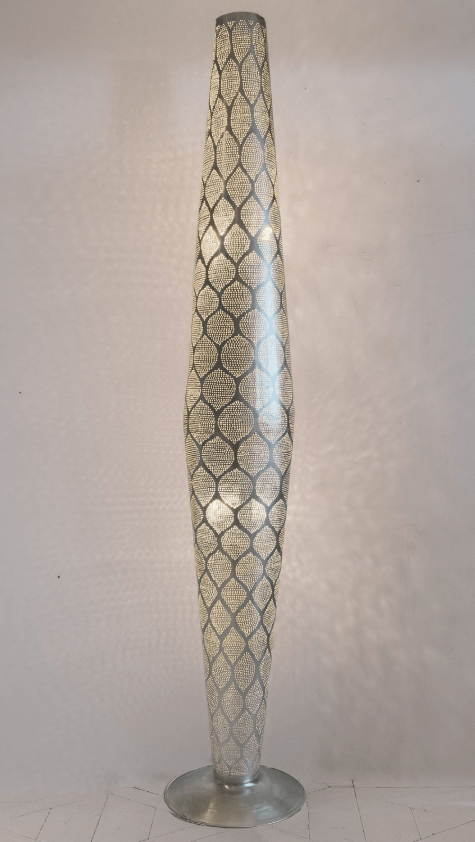 Zenza Stehlampe Moorish silver - bm raumkonzept